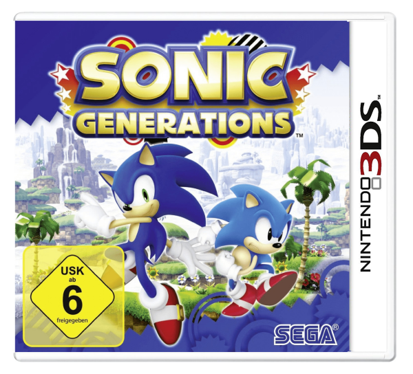 Sonic Generations (EU) (OVP) (sehr guter Zustand) - Nintendo 3DS