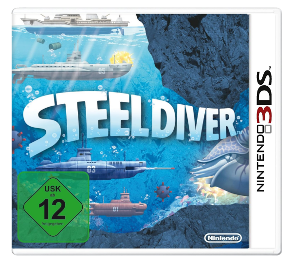 Steel Diver (EU) (OVP) (sehr guter Zustand) - Nintendo 3DS