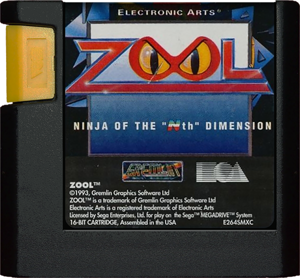 Zool (EU) (lose) (sehr guter Zustand) - Sega Mega Drive