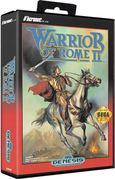 Warrior of Rome 2 (US) (OVP) (sehr guter Zustand) - Sega Mega Drive