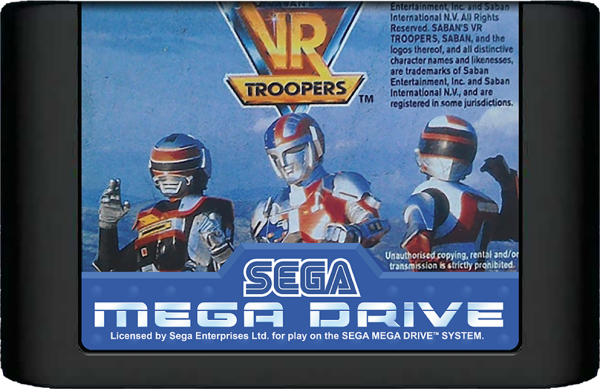 VR Troopers (EU) (lose) (very good condition) - Sega Mega Drive