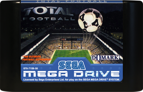 Total Football (EU) (lose) (very good condition) - Sega Mega Drive