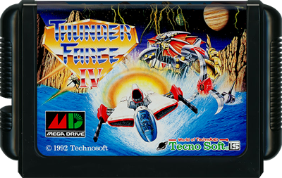 Thunder Force IV (JP) (lose) (sehr guter Zustand) - Sega Mega Drive