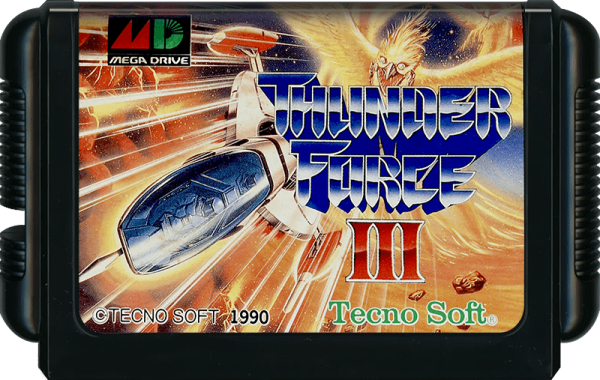 Thunder Force III (JP) (lose) (very good condition) - Sega Mega Drive