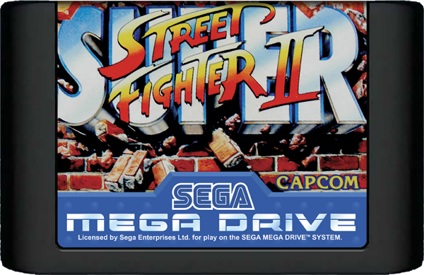 Super Street Fighter II (EU) (lose) (very good condition) - Sega Mega Drive