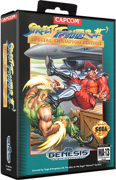 Super Street Fighter II (US) (CIB) (very good condition) - Sega Mega Drive