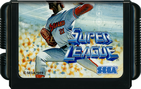 Super League Baseball (JP) (lose) (sehr guter Zustand) - Sega Mega Drive