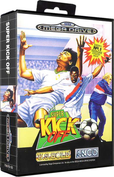 Super Kick Off (EU) (OVP) (sehr guter Zustand) - Sega Mega Drive