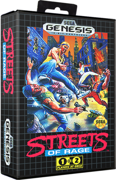 Streets of Rage (US) (OVP) (sehr guter Zustand) - Sega Mega Drive