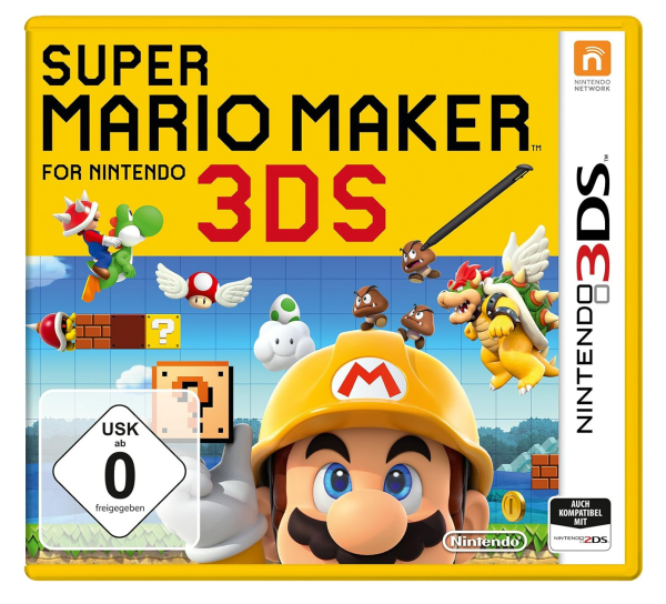 Super Mario Maker for Nintendo 3DS (EU) (ohne Anl.) (sehr guter Zustand) - Nintendo 3DS