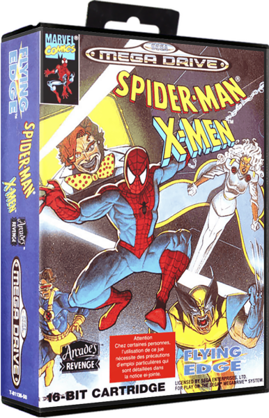 Spider-Man vs X-Men - Arcades Revenge (EU) (CIB) (very good condition) - Sega Mega Drive