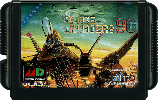 Space Invaders 90 (JP) (lose) (sehr guter Zustand) - Sega Mega Drive