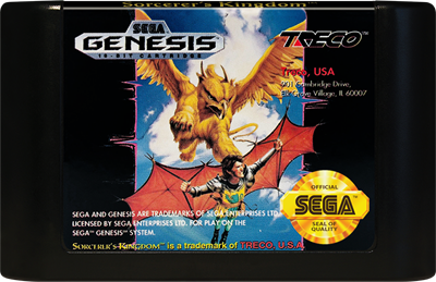 Sorcerers Kingdom (US) (lose) (sehr guter Zustand) - Sega Mega Drive