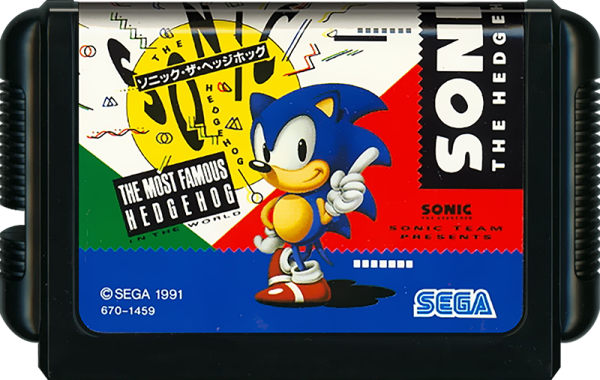 Sonic the Hedgehog (JP) (lose) (very good condition) - Sega Mega Drive