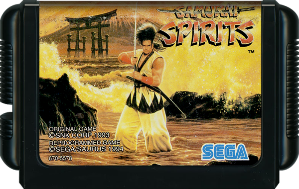 Samurai Spirits (JP) (lose) (sehr guter Zustand) - Sega Mega Drive