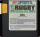 Rugby World Cup 1995 (EU) (lose) (very good condition) - Sega Mega Drive