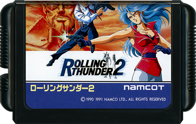 Rolling Thunder 2/II (JP) (lose) (very good condition) - Sega Mega Drive