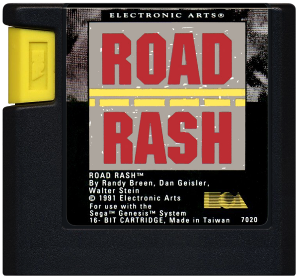 Road Rash (EU) (lose) (very good condition) - Sega Mega Drive