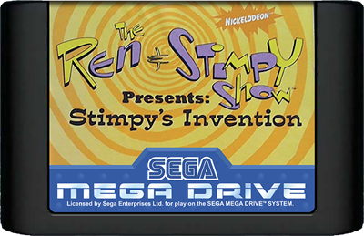 Ren & Stimpy Show Presents: Stimpys Invention (EU) (lose) (very good condition) - Sega Mega Drive