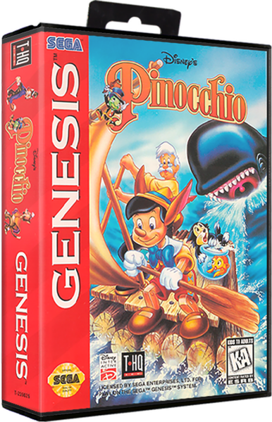 Pinocchio (US) (OVP) (sehr guter Zustand) - Sega Mega Drive