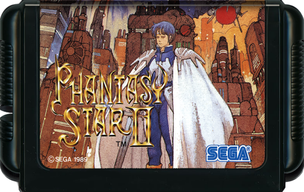 Phantasy Star II (JP) (lose) (very good condition) - Sega Mega Drive