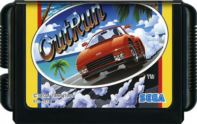 Out Run (JP) (lose) (sehr guter Zustand) - Sega Mega Drive