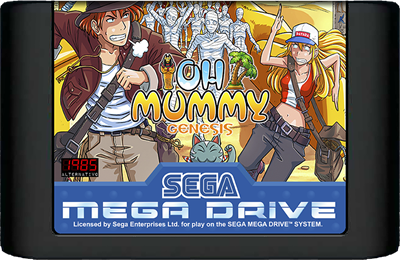 Oh Mummy (EU) (lose) (sehr guter Zustand) - Sega Mega Drive