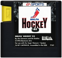 NHLPA Hockey 93 (EU) (lose) (very good condition) - Sega...