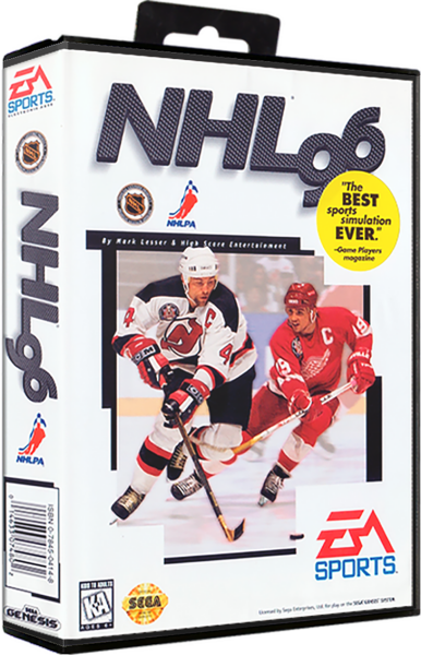 NHL 96 (EU) (lose) (sehr guter Zustand) - Sega Mega Drive