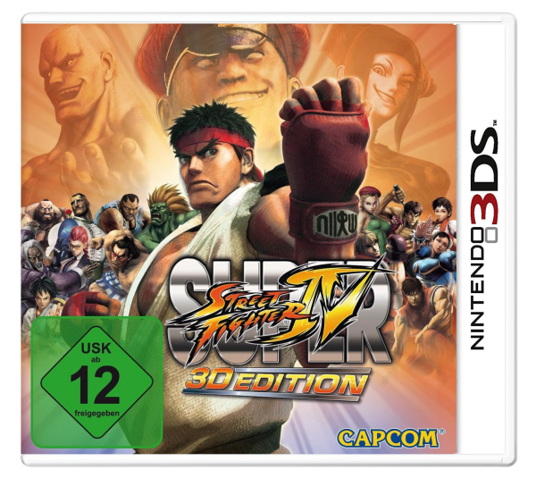 Super Street Fighter IV (EU) (OVP) (sehr guter Zustand) - Nintendo 3DS