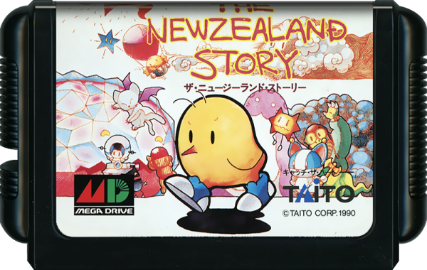 New Zealand Story (JP) (lose) (sehr guter Zustand) - Sega Mega Drive