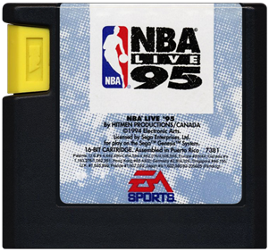 NBA Live 95 (EU) (lose) (sehr guter Zustand) - Sega Mega Drive