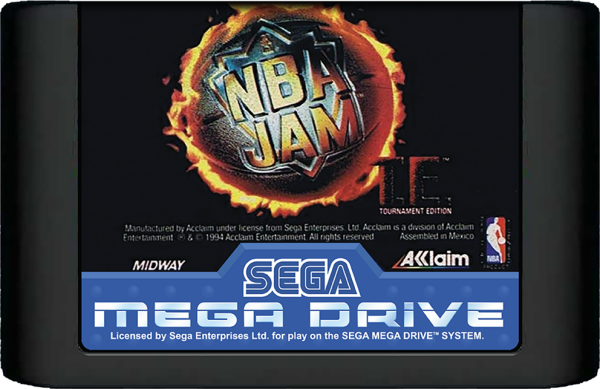 NBA JAM Tournament Edition (EU) (lose) (sehr guter Zustand) - Sega Mega Drive