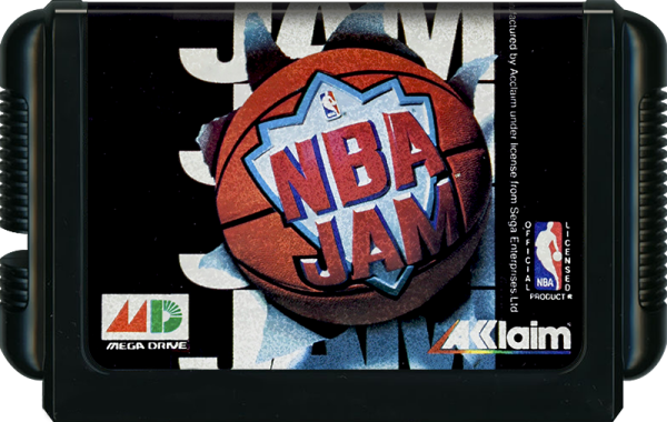 NBA JAM (JP) (lose) (sehr guter Zustand) - Sega Mega Drive