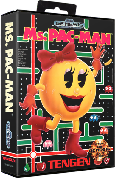 Ms. Pac-Man (US) (OVP) (sehr guter Zustand) - Sega Mega Drive