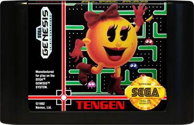 Ms. Pac-Man (US) (lose) (sehr guter Zustand) - Sega Mega Drive