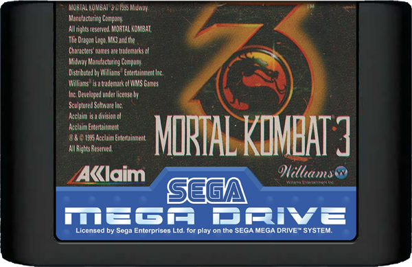 Mortal Kombat III (EU) (lose) (sehr guter Zustand) - Sega Mega Drive