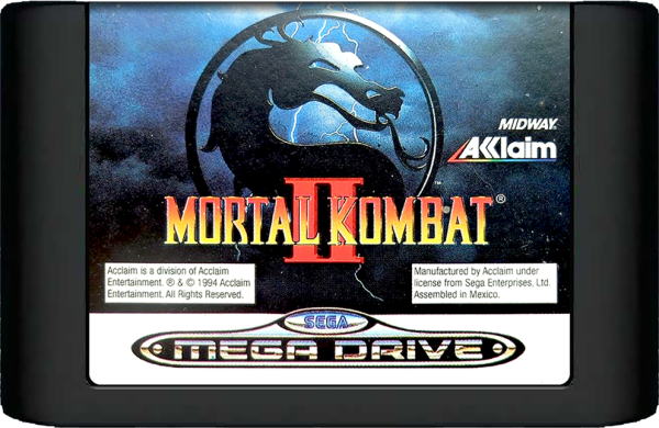 Mortal Kombat II (EU) (lose) (sehr guter Zustand) - Sega Mega Drive