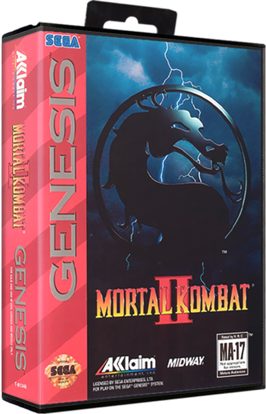 Mortal Kombat II (US) (OVP) (sehr guter Zustand) - Sega Mega Drive