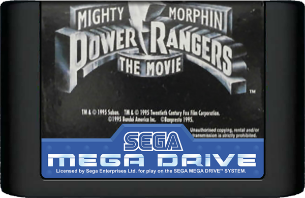 Mighty Morphin Power Rangers The Movie (EU) (lose) (sehr guter Zustand) - Sega Mega Drive