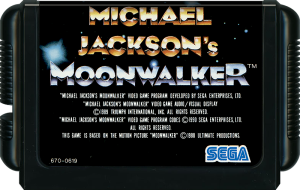 Michael Jacksons Moonwalker (JP) (lose) (very good condition) - Sega Mega Drive