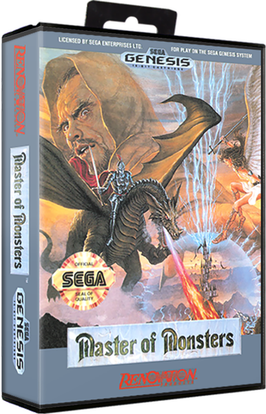 Master of Monsters (US) (CIB) (very good condition) - Sega Mega Drive