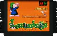 Lemmings (JP) (lose) (very good condition) - Sega Mega Drive