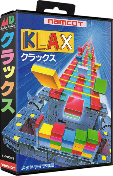 Klax (Namco) (JP) (OVP) (sehr guter Zustand) - Sega Mega Drive