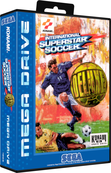 International Super Star Soccer Deluxe (EU) (CIB) (very good condition) - Sega Mega Drive