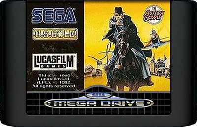 Indiana Jones Last Crusade (EU) (lose) (very good condition) - Sega Mega Drive