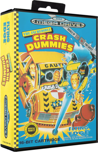 Incredible Crash Dummies (EU) (CIB) (very good condition) - Sega Mega Drive