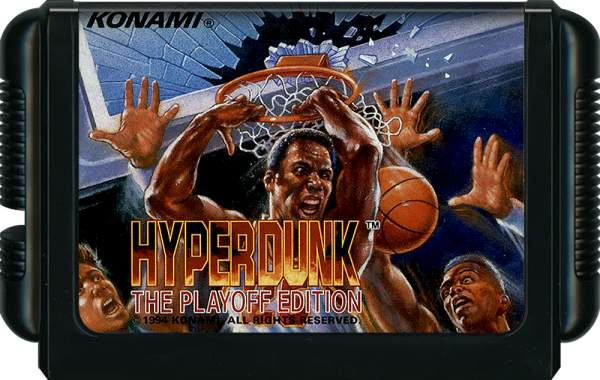 Hyper Dunk – The Playoff Edition (JP) (lose) (very good condition) - Sega Mega Drive