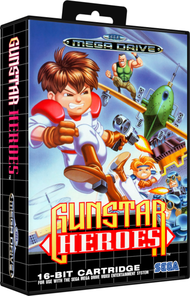 Gunstar Heroes (JP) (lose) (sehr guter Zustand) - Sega Mega Drive