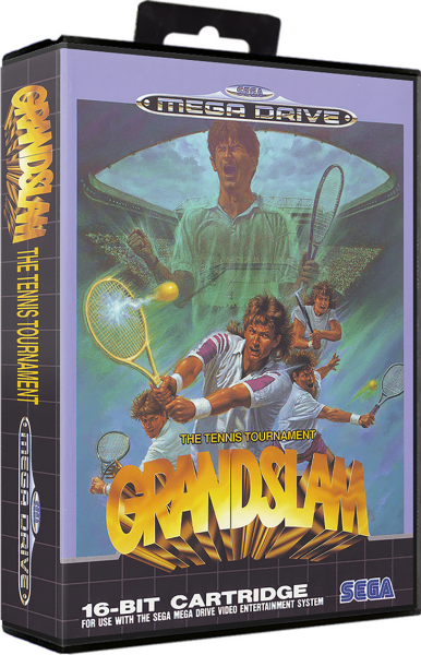 Grandslam – The Tennis Tournament (EU) (OVP) (sehr guter Zustand) - Sega Mega Drive